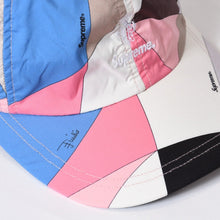 Load image into Gallery viewer, 極美品 SUPREME x EMILIO PUCCI シュプリーム×エミリオプッチ ６パネルキャップ ナイロン マルチカラー 中古 4b012578