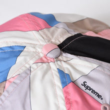 Load image into Gallery viewer, 極美品 SUPREME x EMILIO PUCCI シュプリーム×エミリオプッチ ６パネルキャップ ナイロン マルチカラー 中古 4b012578