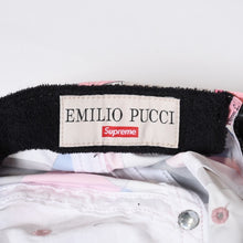 Load image into Gallery viewer, 極美品 SUPREME x EMILIO PUCCI シュプリーム×エミリオプッチ ６パネルキャップ ナイロン マルチカラー 中古 4b012578