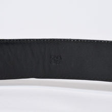 Load image into Gallery viewer, CHROME HEARTS クロムハーツ 1.5 BLT GUNSLINGER 1.5 ガンスリンガー ベルト サイズ32 シルバー925 レザー ブラック 良品 中古 4b013114
