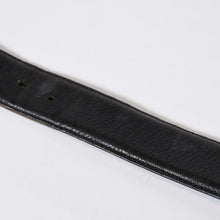 Load image into Gallery viewer, CHROME HEARTS クロムハーツ BLT CLASSIC 3PC クラシック 3PC レザーベルト サイズ32 スターリングシルバー ブラック 美品 中古 4b013117