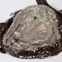 Load image into Gallery viewer, 極美品 LOUIS VUITTON ルイヴィトン 03SS モノグラム メッシュ フランシス ショルダーバッグ ゴールド M92288 ロゴ 中古 4b013357