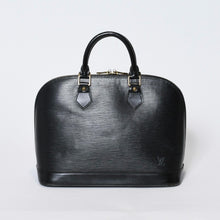 Load image into Gallery viewer, LOUIS VUITTON ルイヴィトン アルマPM ハンドバッグ M52142 エピ レザー ブラック ゴールド金具 美品 中古 4b013410