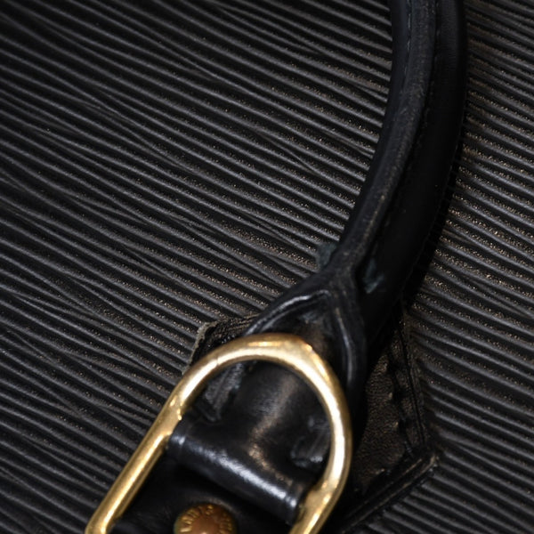 LOUIS VUITTON ルイヴィトン アルマPM ハンドバッグ M52142 エピ レザー ブラック ゴールド金具 美品 中古 4b013410