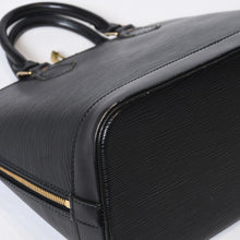 Load image into Gallery viewer, LOUIS VUITTON ルイヴィトン アルマPM ハンドバッグ M52142 エピ レザー ブラック ゴールド金具 美品 中古 4b013410