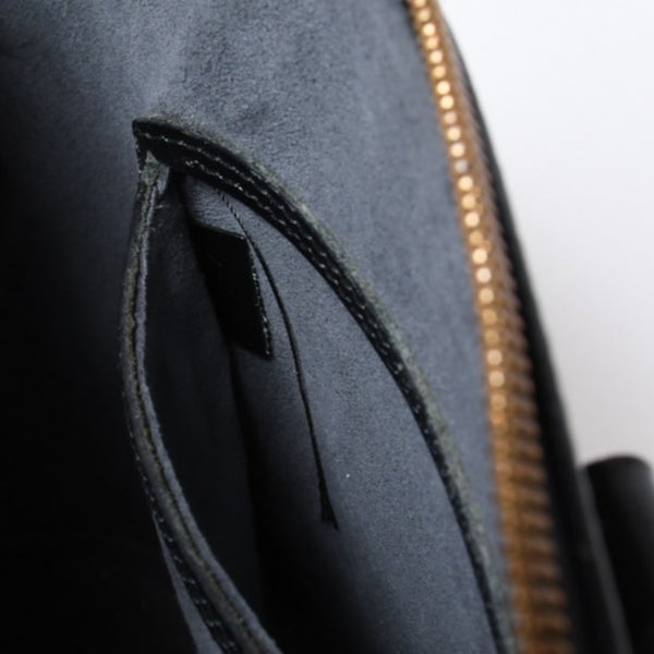 LOUIS VUITTON ルイヴィトン アルマPM ハンドバッグ M52142 エピ レザー ブラック ゴールド金具 美品 中古 4b013410