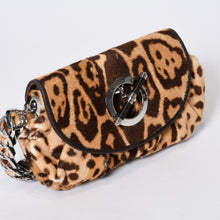 Load image into Gallery viewer, Christian Dior クリスチャンディオール Jazz Club ジャズクラブ ハンドバッグ 05-MA-0028 レオパード ハラコ ガリアーノ期 美品 中古 4b013218
