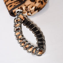 Load image into Gallery viewer, Christian Dior クリスチャンディオール Jazz Club ジャズクラブ ハンドバッグ 05-MA-0028 レオパード ハラコ ガリアーノ期 美品 中古 4b013218
