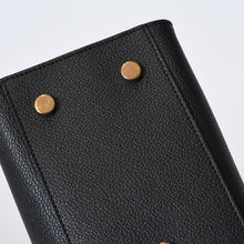 Load image into Gallery viewer, 極美品 SAINT LAURENT サンローラン ベイビー ダウンタウンカバス 2WAYハンドバッグ 635346 ブラック グレインレザー ゴールド金具 中古 4b013209