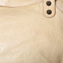 Load image into Gallery viewer, BALENCIAGA バレンシアガ クラシック シティ ハンドバッグ 2WAY 115748 レザー ベージュ ゴールド金具 美品 中古 4b013539