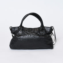 Load image into Gallery viewer, BALENCIAGA バレンシアガ LE CITY FIRST ザ ファースト 2WAYバッグ 103208 レザー ブラック 美品 美品 中古 4b013569
