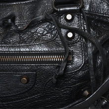 Load image into Gallery viewer, BALENCIAGA バレンシアガ LE CITY FIRST ザ ファースト 2WAYバッグ 103208 レザー ブラック 美品 美品 中古 4b013569