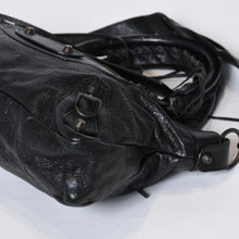 Load image into Gallery viewer, BALENCIAGA バレンシアガ LE CITY FIRST ザ ファースト 2WAYバッグ 103208 レザー ブラック 美品 美品 中古 4b013569