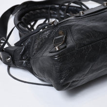 Load image into Gallery viewer, BALENCIAGA バレンシアガ LE CITY FIRST ザ ファースト 2WAYバッグ 103208 レザー ブラック 美品 美品 中古 4b013569