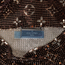 Load image into Gallery viewer, 極美品 LOUIS VUITTON ルイヴィトン 03SS モノグラム メッシュ フランシス ショルダーバッグ ゴールド M92288 ロゴ 中古 4b013357