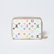Load image into Gallery viewer, LOUIS VUITTON ルイヴィトン ジッピー コインパース コインケース 小銭入れ M66548 モノグラム マルチカラー 村上隆 美品 中古 4b013635