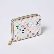 Load image into Gallery viewer, LOUIS VUITTON ルイヴィトン ジッピー コインパース コインケース 小銭入れ M66548 モノグラム マルチカラー 村上隆 美品 中古 4b013635