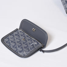 Load image into Gallery viewer, GOYARD ゴヤール Saint Louis Junior サンルイ ジュニア ハンドバッグ PVC 048/180 グレー マーカージュアート 廃盤 美品 中古 4b013542