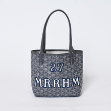 Load image into Gallery viewer, GOYARD ゴヤール Saint Louis Junior サンルイ ジュニア ハンドバッグ PVC 048/180 グレー マーカージュアート 廃盤 美品 中古 4b013542