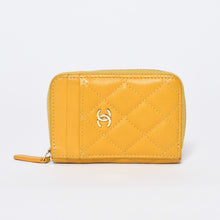 Load image into Gallery viewer, 極美品 CHANEL シャネル カードケース 名刺入れ ノベルティ ココマーク 30番台 ラムスキン ブラック ゴールド金具 中古 4b013179