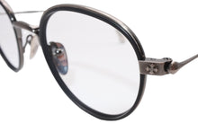 画像をギャラリービューアに読み込む, 極美品 CHROME HEARTS クロムハーツ BONE PRONE Ⅵ 伊達メガネ アイウェア サイズ49□22-150 CHプラス シルバー925 中古 4b013551