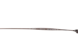 極美品 CHROME HEARTS クロムハーツ BONE PRONE Ⅵ 伊達メガネ アイウェア サイズ49□22-150 CHプラス シルバー925 中古 4b013551