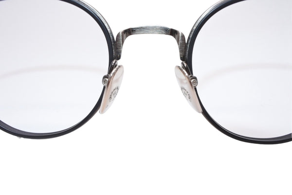 極美品 CHROME HEARTS クロムハーツ BONE PRONE Ⅵ 伊達メガネ アイウェア サイズ49□22-150 CHプラス シルバー925 中古 4b013551