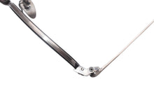 画像をギャラリービューアに読み込む, 極美品 CHROME HEARTS クロムハーツ BONE PRONE Ⅵ 伊達メガネ アイウェア サイズ49□22-150 CHプラス シルバー925 中古 4b013551