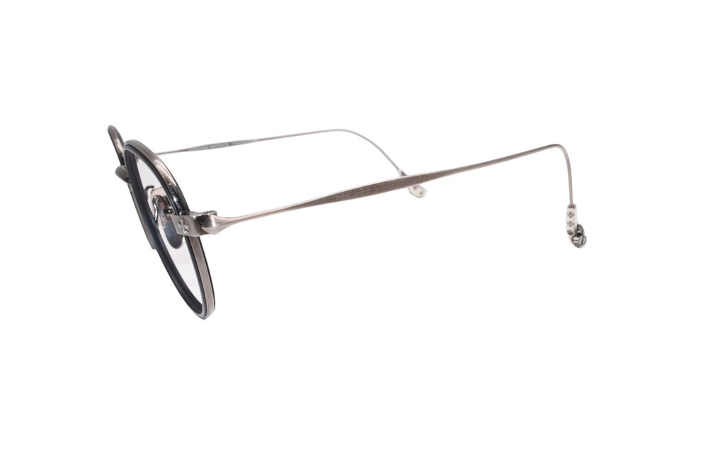 Very Good Condition CHROME HEARTS BONE PRONE Ⅵ Date Glasses Eyewear Size 49□22-150 CH Plus Silver 925 Used 4b013551