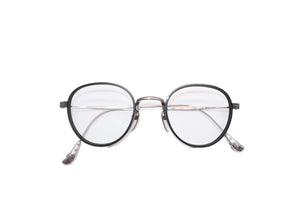 極美品 CHROME HEARTS クロムハーツ BONE PRONE Ⅵ 伊達メガネ アイウェア サイズ49□22-150 CHプラス シルバー925 中古 4b013551