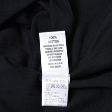 Load image into Gallery viewer, CHROME HEARTS クロムハーツ 長袖Tシャツ ポロシャツ BSフレア サイズS 3CROSS コットン ブラック 美品 中古 4b013534