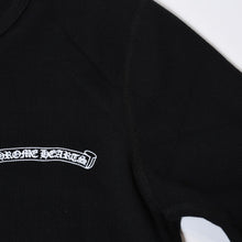 Load image into Gallery viewer, 新品未使用 CHROME HEARTS クロムハーツ 長袖Tシャツ サイズM アームロゴ サーマル コットン ブラック 中古 4b013578