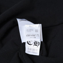 Load image into Gallery viewer, 新品未使用 CHROME HEARTS クロムハーツ 長袖Tシャツ サイズM アームロゴ サーマル コットン ブラック 中古 4b013578