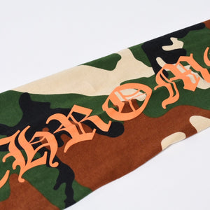 CHROME HEARTS × MATTY BOY クロムハーツ×マッティボーイ カモ柄 グラフィック クルーネック ロンT サイズ S 中古 美品 4b013634