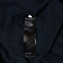 Load image into Gallery viewer, 極美品 BALENCIAGA バレンシアガ Kim K Oversized T shirt キムカーダシアン 半袖Tシャツ 807341 サイズ2 ダメージ加工 中古 4b000595