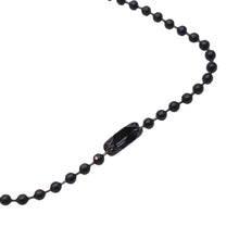 画像をギャラリービューアに読み込む, 新品未使用 CHROME HEARTS クロムハーツ RUBBER CH CRS SML ラバーCHクロス スモール ネックレス 全長約80cm 2019刻印 ブラック 中古 4b013273