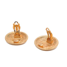 画像をギャラリービューアに読み込む, CHANEL シャネル VINTAGE ヴィンテージ ココマーク イヤリング 重量約27.5g GP メタル ゴールド 両耳用 美品 中古 4b013200