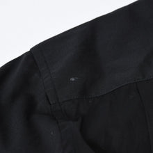 Load image into Gallery viewer, CHROME HEARTS クロムハーツ オールレザー コムデギャルソン ロングスリーブ シャツ CDG-CH04 ブラック サイズS 美品 中古 4b013581