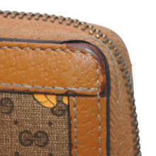 画像をギャラリービューアに読み込む, GUCCI×Disney グッチ×ディズニー ジップアラウンドウォレット 602532 ブラウン コーティングキャンバス レザー ゴールド金具 美品 中古 4b013234