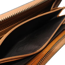 画像をギャラリービューアに読み込む, GUCCI×Disney グッチ×ディズニー ジップアラウンドウォレット 602532 ブラウン コーティングキャンバス レザー ゴールド金具 美品 中古 4b013234