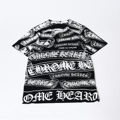 COMME des GARCONS CHROME HEARTS コムデギャルソン クロムハーツ Tシャツ ブラック サイズM 美品 中古 4b013620