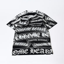 Load image into Gallery viewer, COMME des GARCONS CHROME HEARTS コムデギャルソン クロムハーツ Tシャツ ブラック サイズM 美品 中古 4b013620