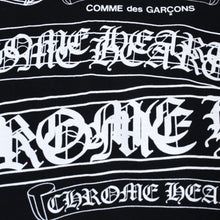 Load image into Gallery viewer, COMME des GARCONS CHROME HEARTS コムデギャルソン クロムハーツ Tシャツ ブラック サイズM 美品 中古 4b013620
