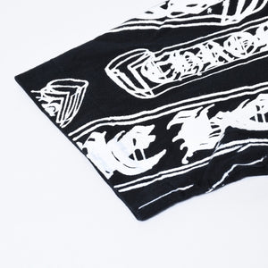 COMME des GARCONS CHROME HEARTS コムデギャルソン クロムハーツ Tシャツ ブラック サイズM 美品 中古 4b013620