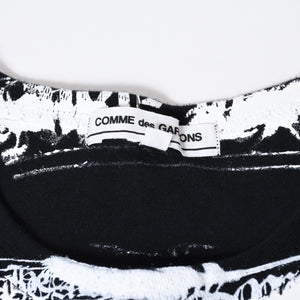 COMME des GARCONS CHROME HEARTS コムデギャルソン クロムハーツ Tシャツ ブラック サイズM 美品 中古 4b013620