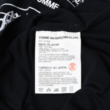 Load image into Gallery viewer, COMME des GARCONS CHROME HEARTS コムデギャルソン クロムハーツ Tシャツ ブラック サイズM 美品 中古 4b013620
