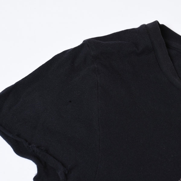 CHROME HEARTS クロムハーツ VINE DAGGER ヴァインダガー 半袖Tシャツ サイズM カットオフ ブラック 良品 中古 4b013630