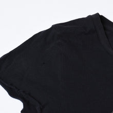 Load image into Gallery viewer, CHROME HEARTS クロムハーツ VINE DAGGER ヴァインダガー 半袖Tシャツ サイズM カットオフ ブラック 良品 中古 4b013630