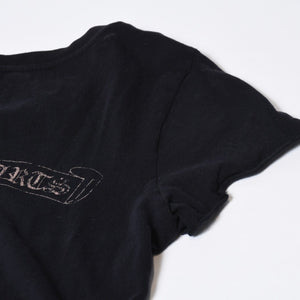 CHROME HEARTS クロムハーツ VINE DAGGER ヴァインダガー 半袖Tシャツ サイズM カットオフ ブラック 良品 中古 4b013630