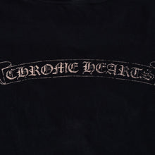Load image into Gallery viewer, CHROME HEARTS クロムハーツ VINE DAGGER ヴァインダガー 半袖Tシャツ サイズM カットオフ ブラック 良品 中古 4b013630